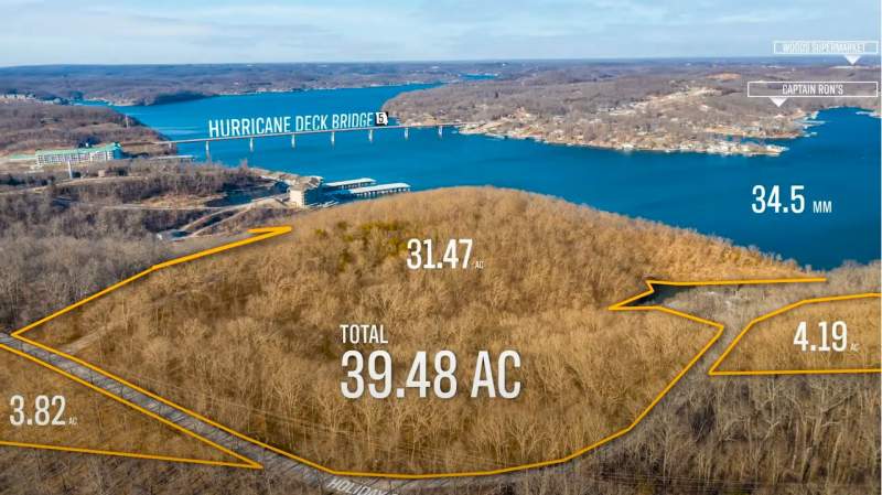 Lakefront Development Property | Lake of the Ozarks | Hurricane Deck Bridge | Midwest Coast Image